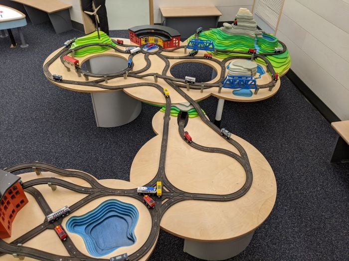 boston childrens museum playspace train table
